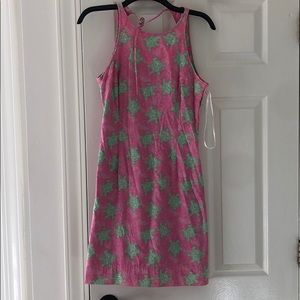 Lilly Pulitzer Pink Turtle Dress